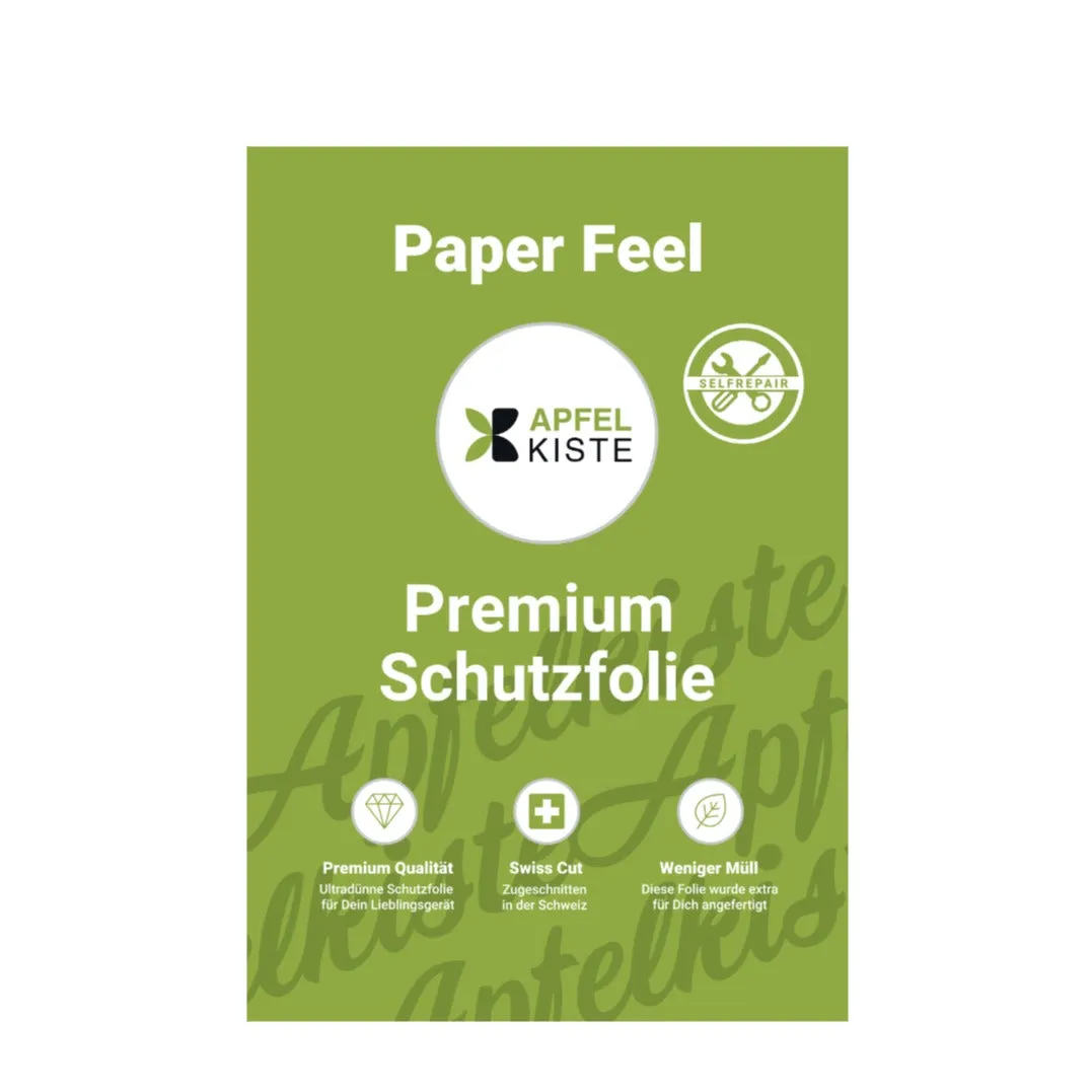 Apfelkiste - (Set of 2) Fairphone 4 Paper-Feel Anti-Glare Self Repair Protective Film Swiss Made (Case Friendly)