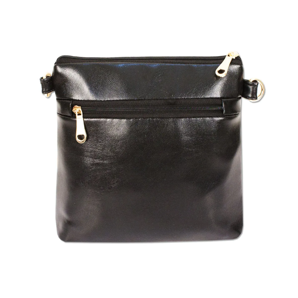 Aqua Flowers Sling Bag