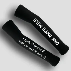 Arm Sleeves- “I Love Running”