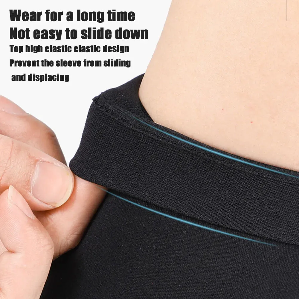 Arm Sleeves Ice Fabric Breathable Quick Dry Running Sportswear Sun UV Protection Long Arm Cover Cycling Arm Sleeves