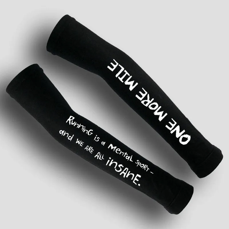 Arm Sleeves- “Running Is A Mental Sport”