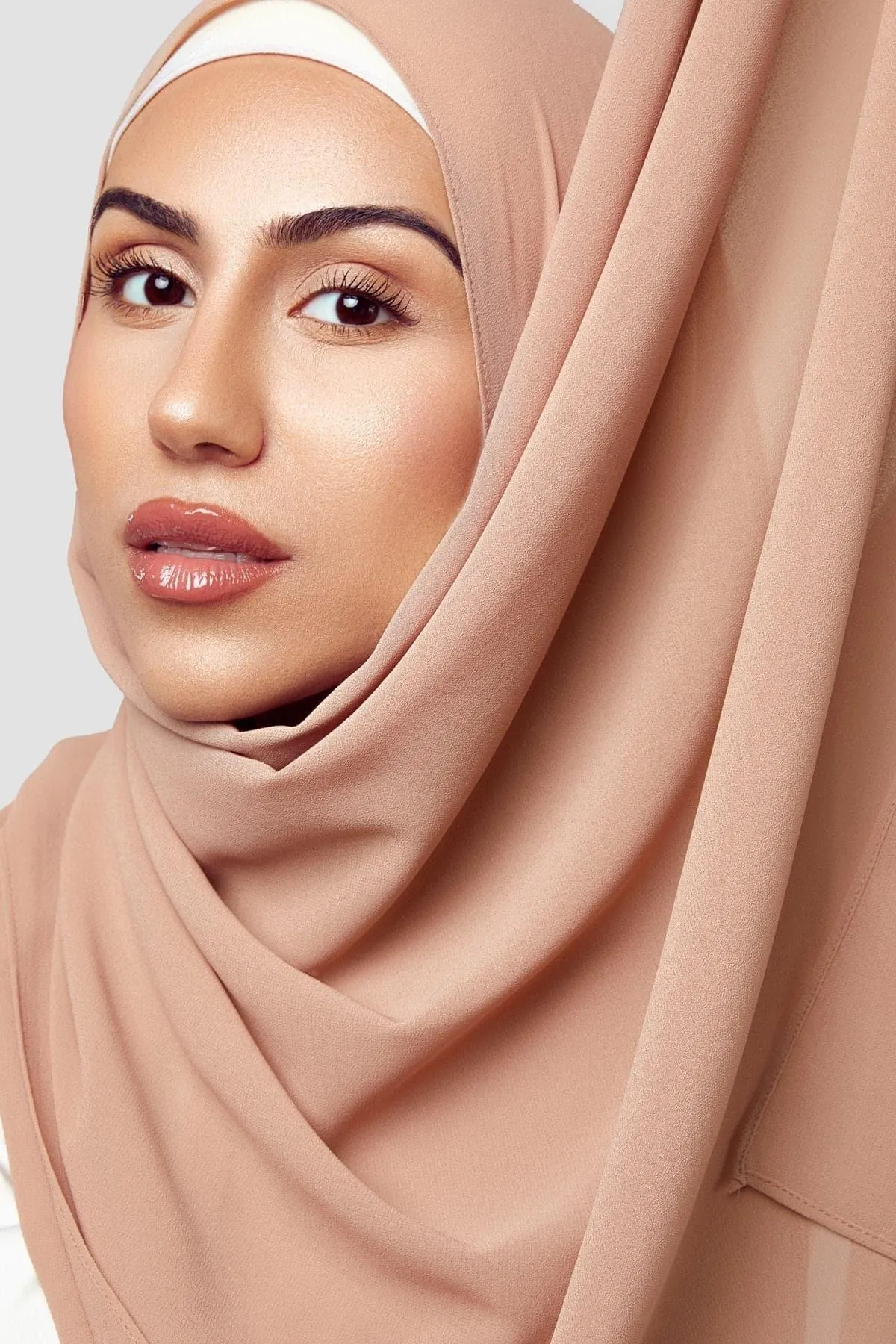 Basic Luxe Chiffon Hijab- Nadeen