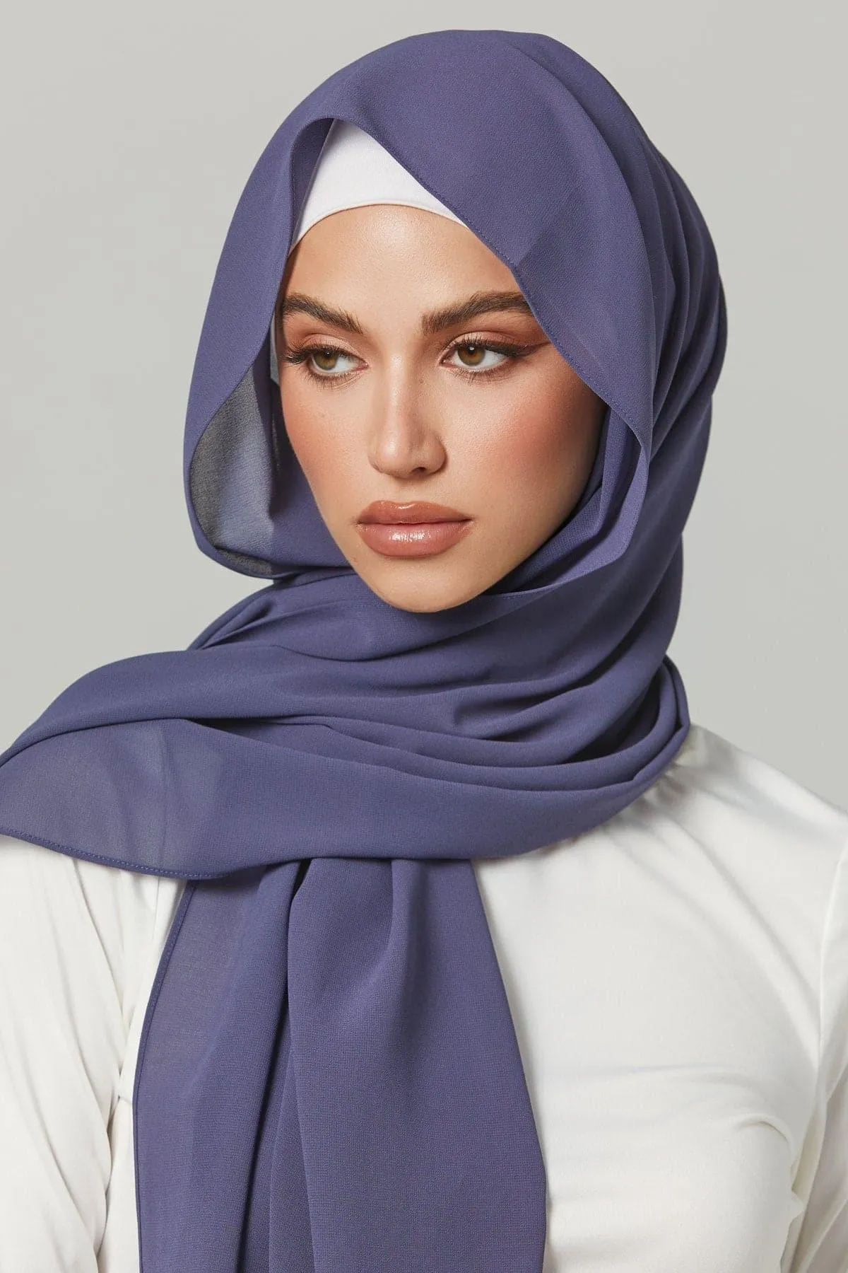 Basic Luxe Chiffon Hijab- Yara