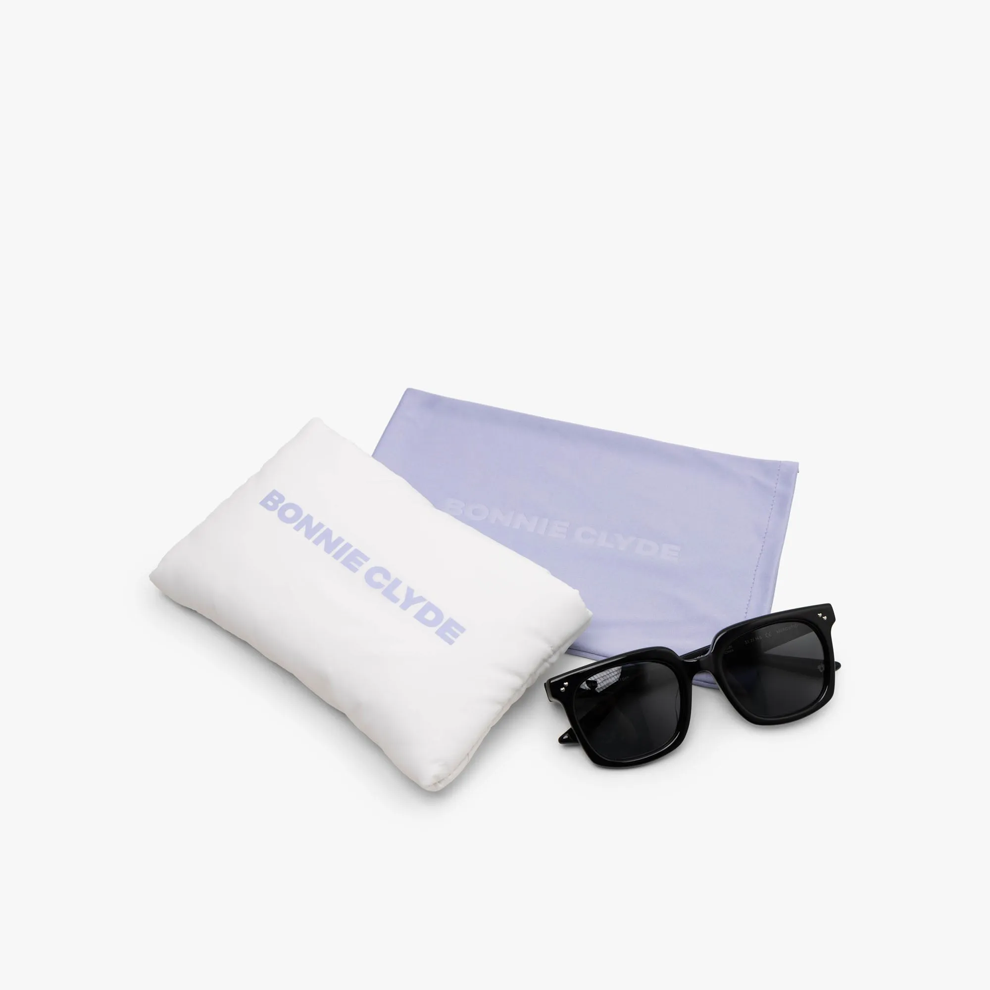 Bonnie Clyde Mercutio Sunglasses Black / Black