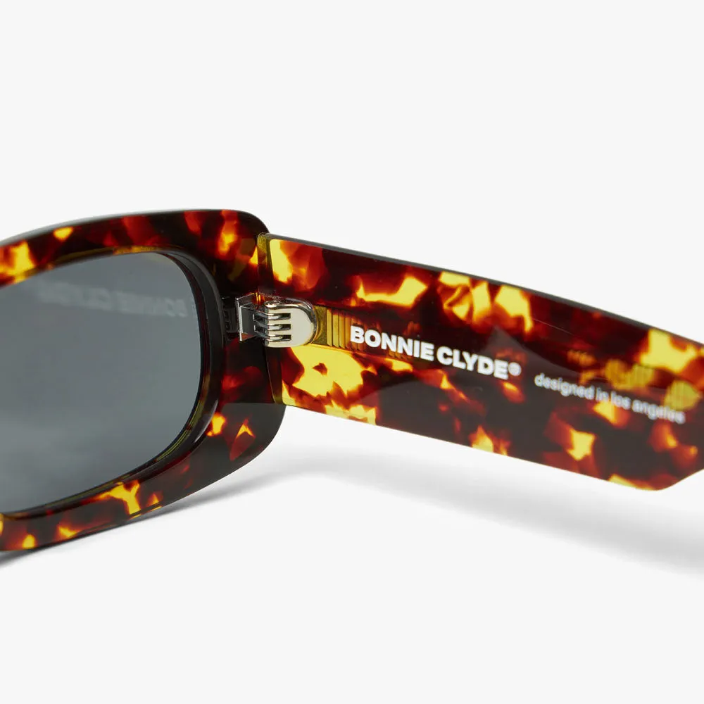 Bonnie Clyde Show And Tell Sunglasses Tortoise / Black