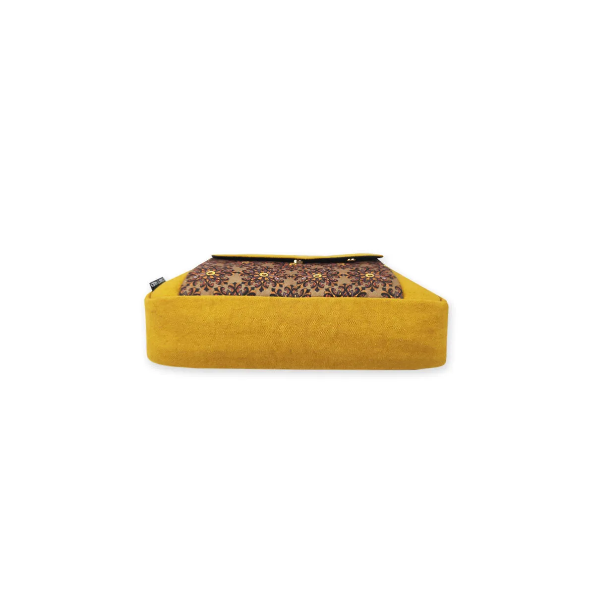 Box Sling Pouch Combo- Mustard Knot