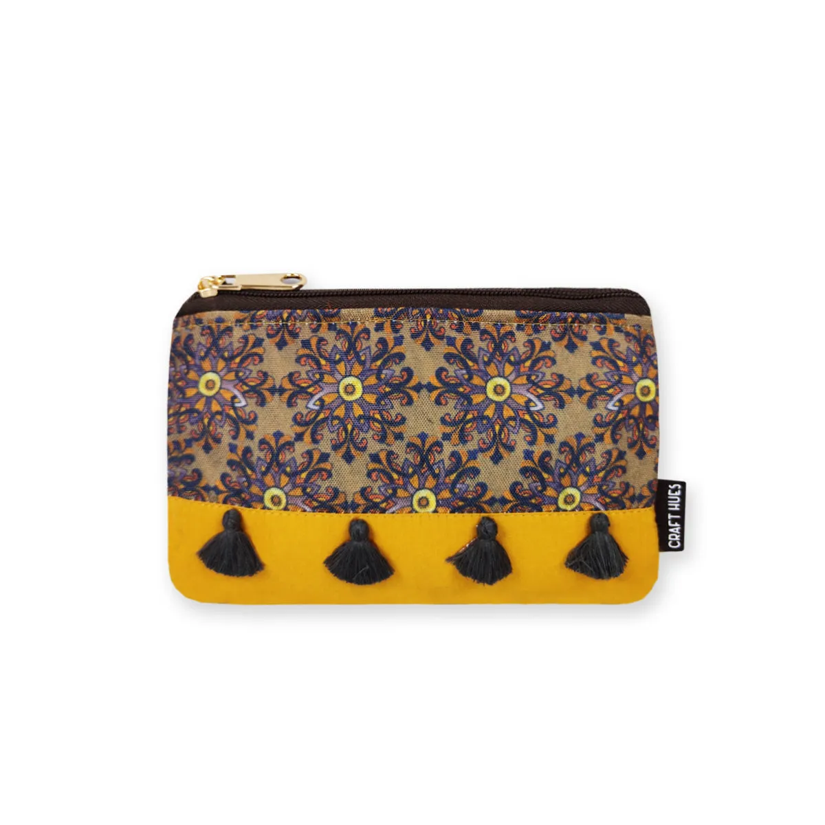 Box Sling Pouch Combo- Mustard Knot