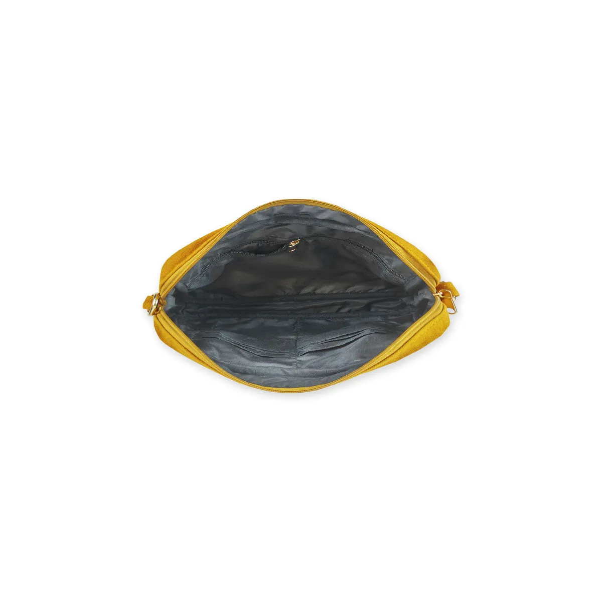Box Sling Pouch Combo- Mustard Knot
