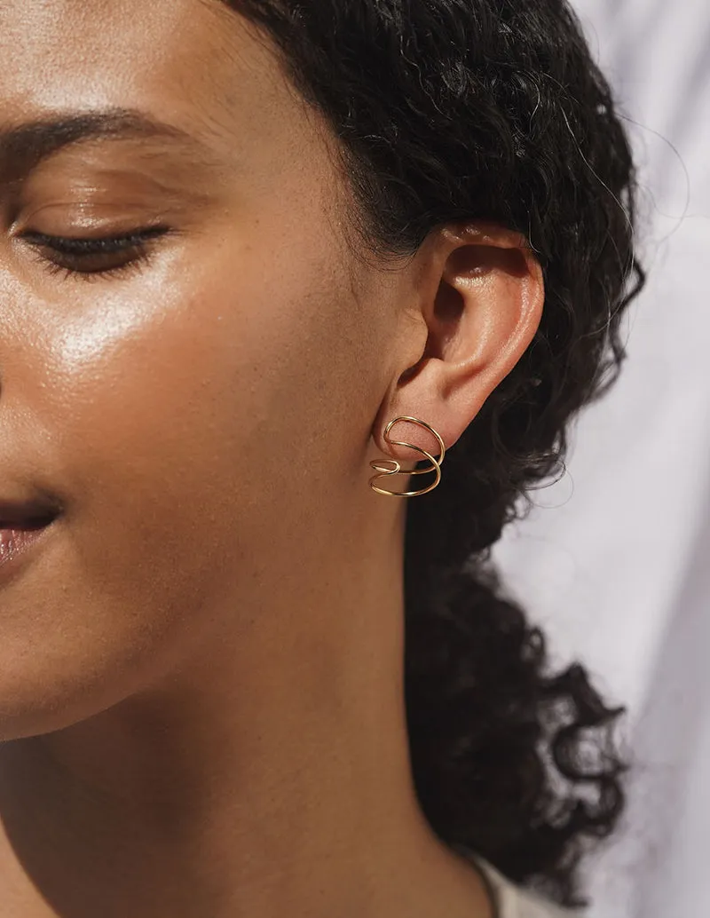 Breeze Earrings - Silver