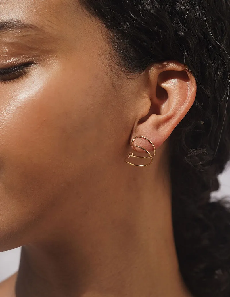 Breeze Earrings - Silver