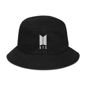 BTS Style Bucket Hat | Stylish Cotton Unisex Hat for Outdoor Adventures