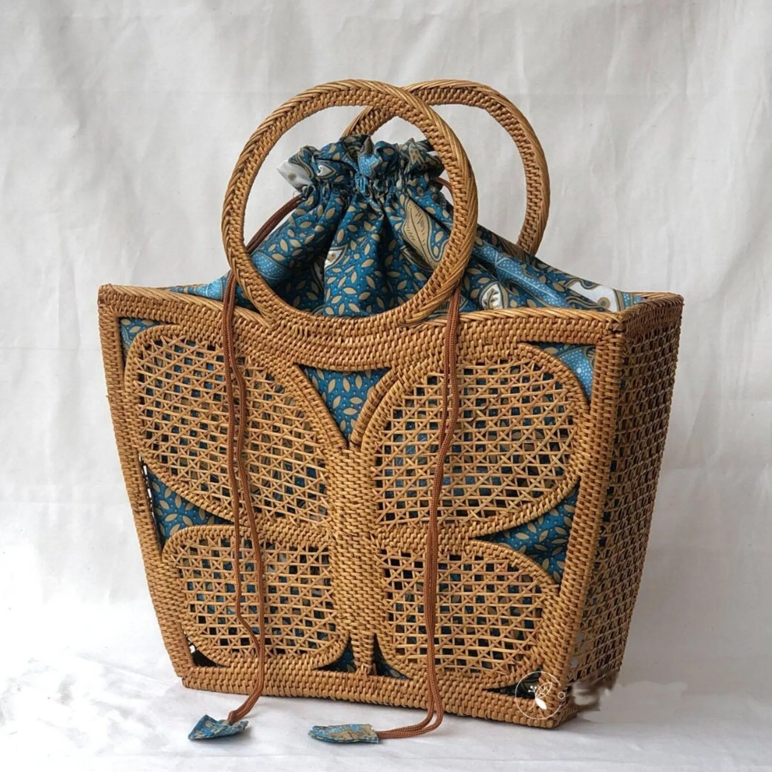 Butterfly Brown Tote Bag
