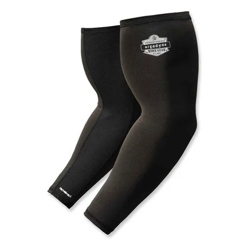 Chill-its 6690 Performance Knit Cooling Arm Sleeve, Polyester/spandex, 2x-large, Black, 2 Sleeves, Ships In 1-3 Business Days