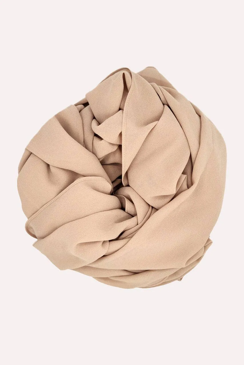 Classic Chiffon Hijab - Dune