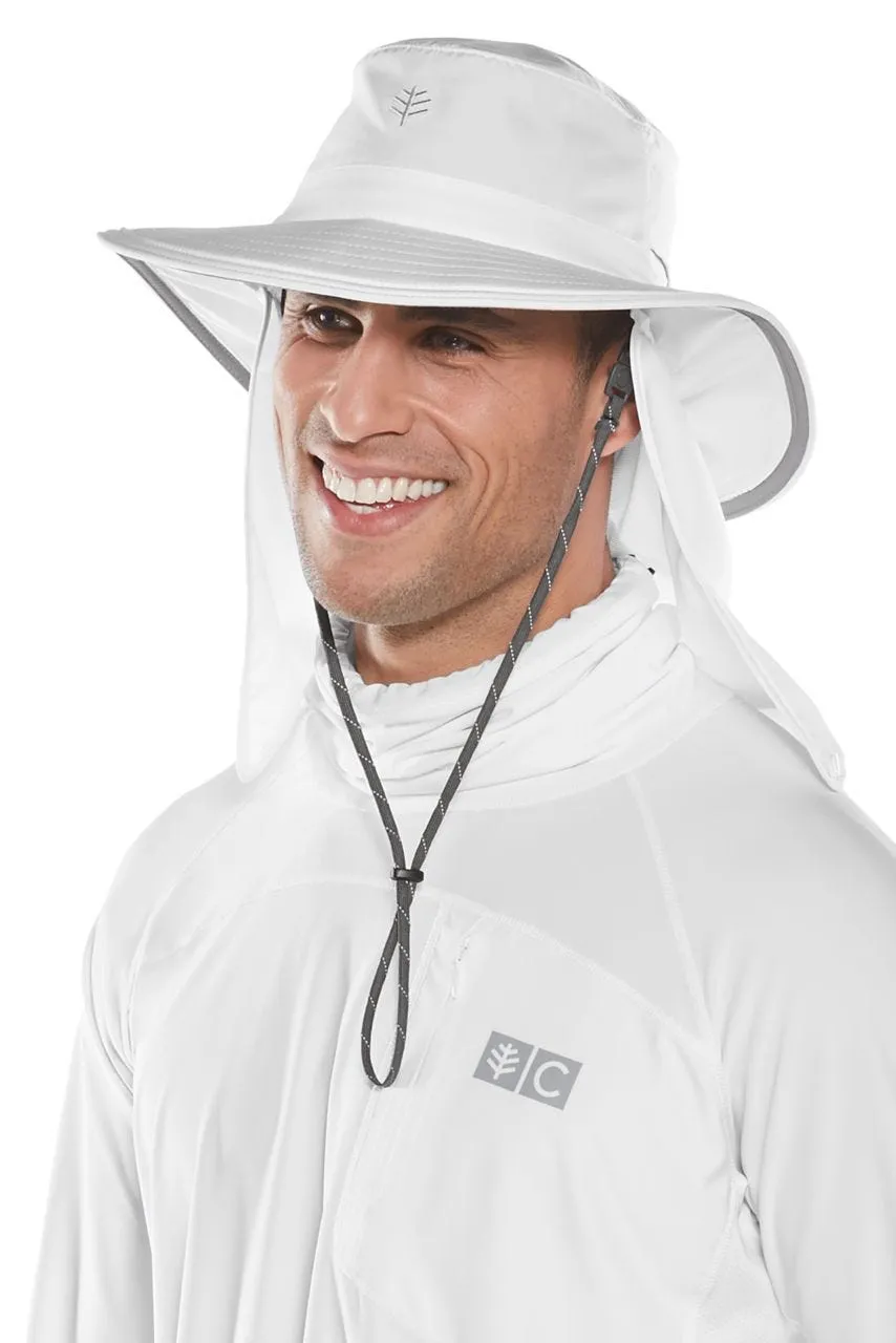 Convertible Boating Hat  |  White