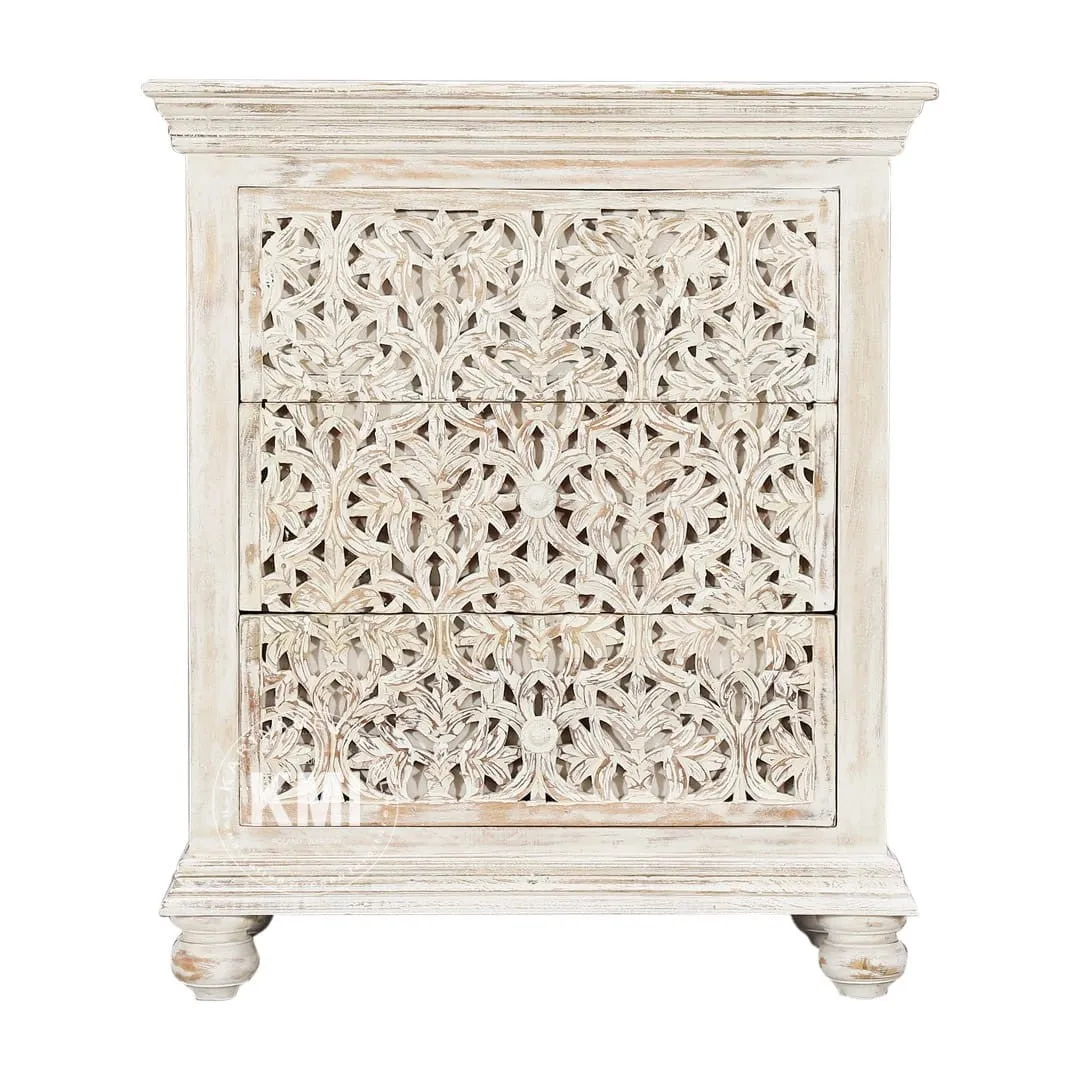 Copy of Mandala Indian Wooden Hand Carved Chest box Blanket Box