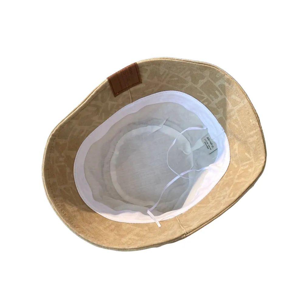 Cotton Bucket Hat Unisex Outdoor Fishing Cap Packable Travel Beach Sun Hat YZB0203