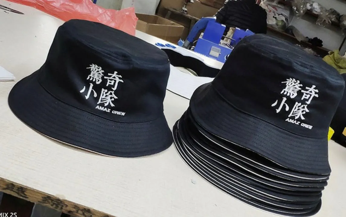 Custom Logo Bucket Hats