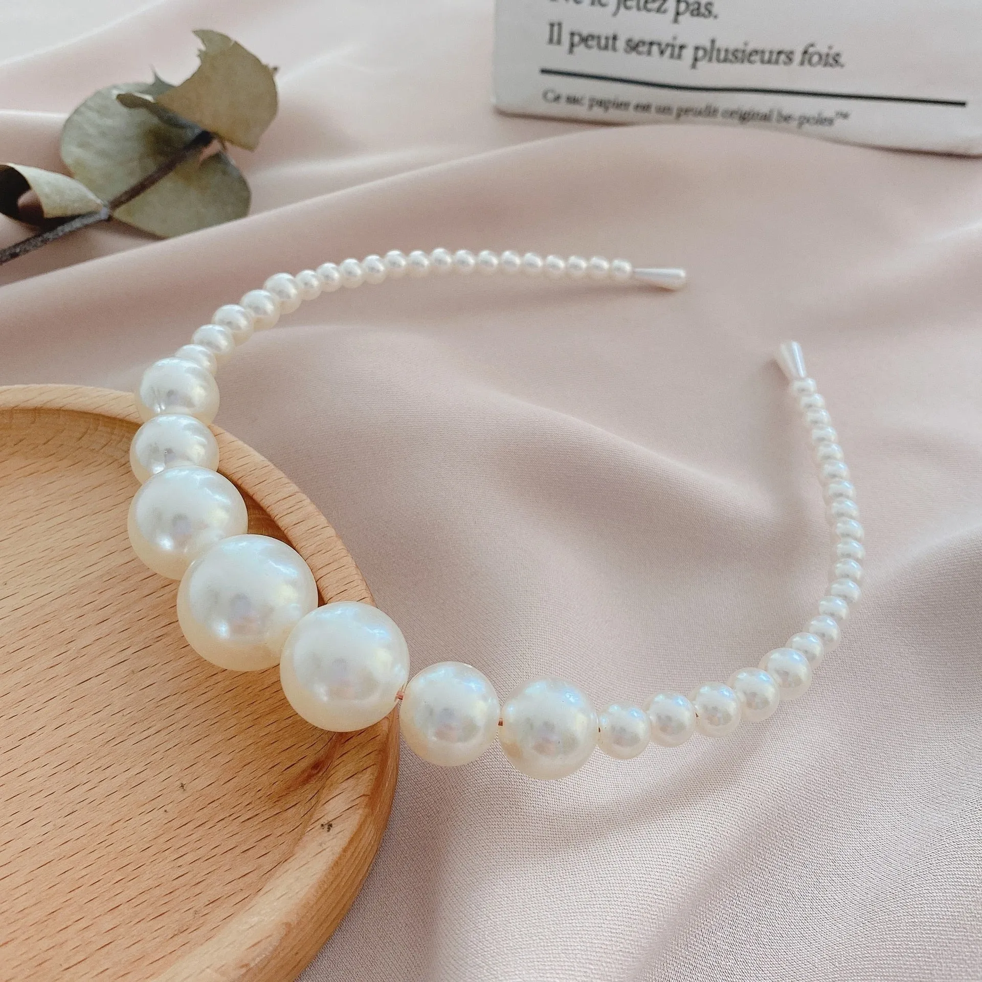 deanwangkt Hairbands New Luxury Big Pearl Bezel Women Girls Bow Sunflower Female Hair Hoops Hair Accessories Fashion Jewelry Headband