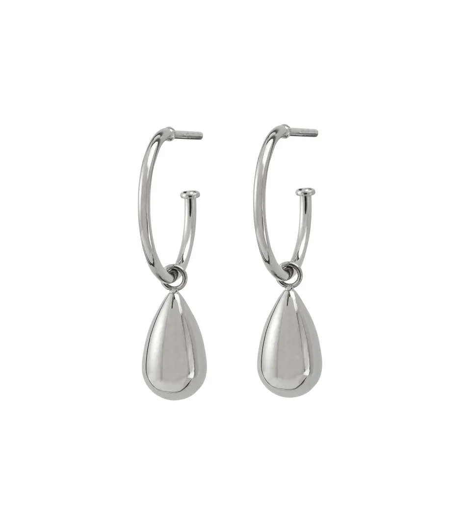 Drop Mini Earrings Steel