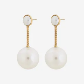 GLOBE EARRINGS MAXI GOLD