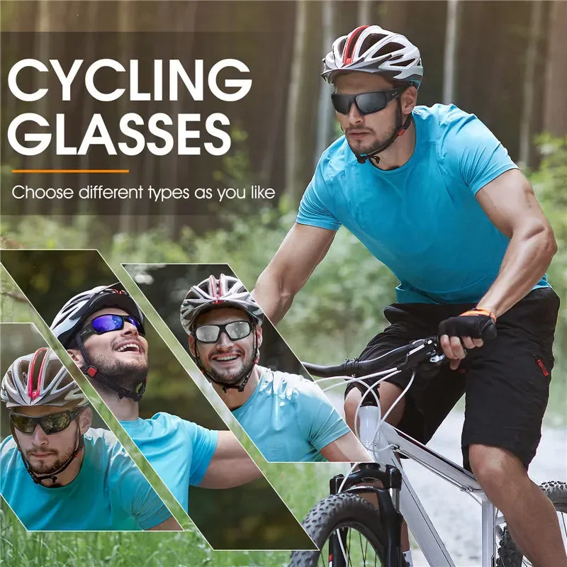 HD Polarized Cycling Sunglasses UV400 Protection Bike MTB Road Bicycle Eyewear Men Women Outdoor Sport Goggles