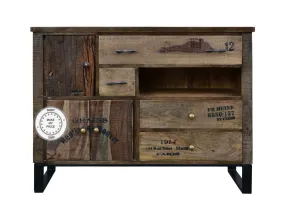 Industrial Chest of Drawers Sideboard Metal Legs