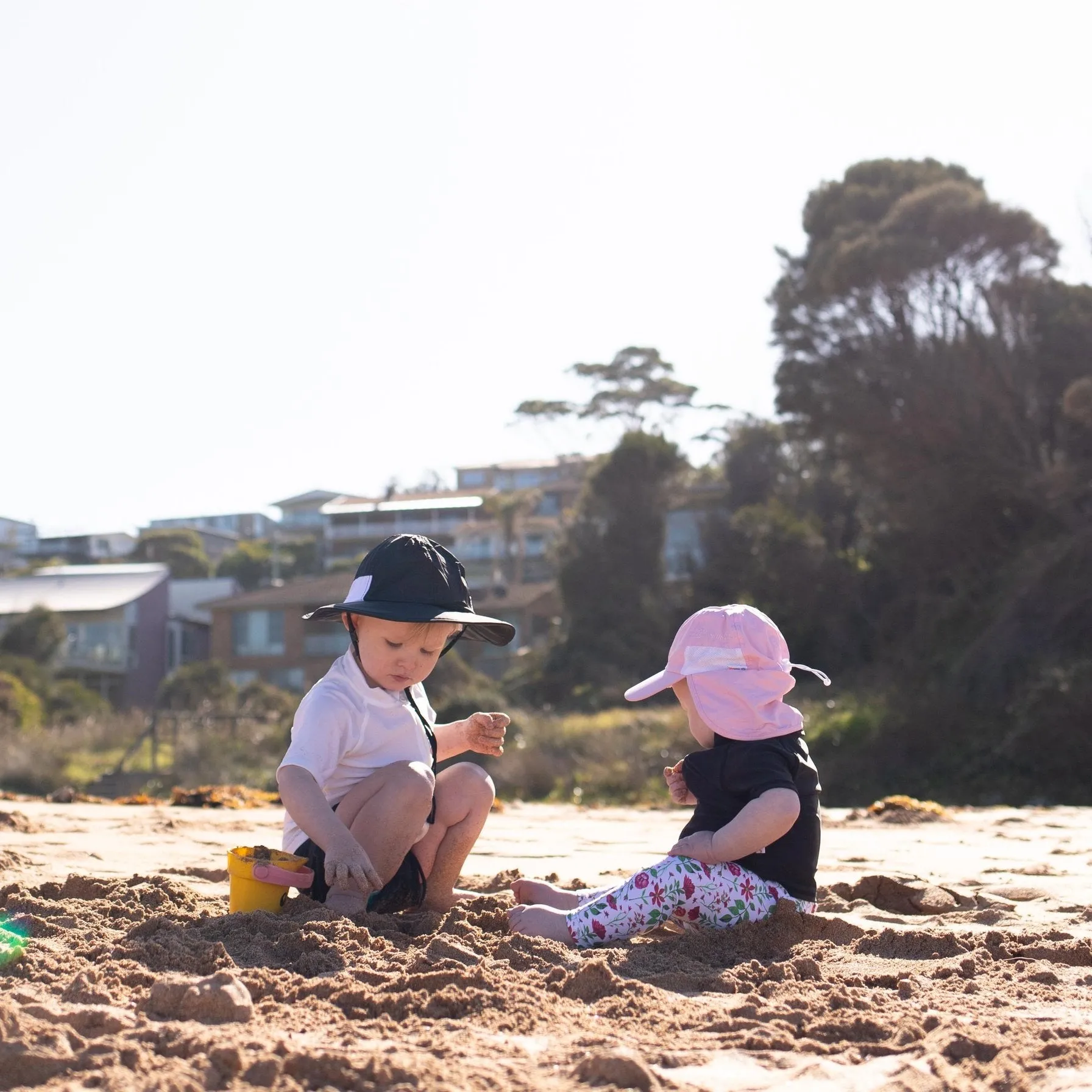 Kids Flap Hat | Pink