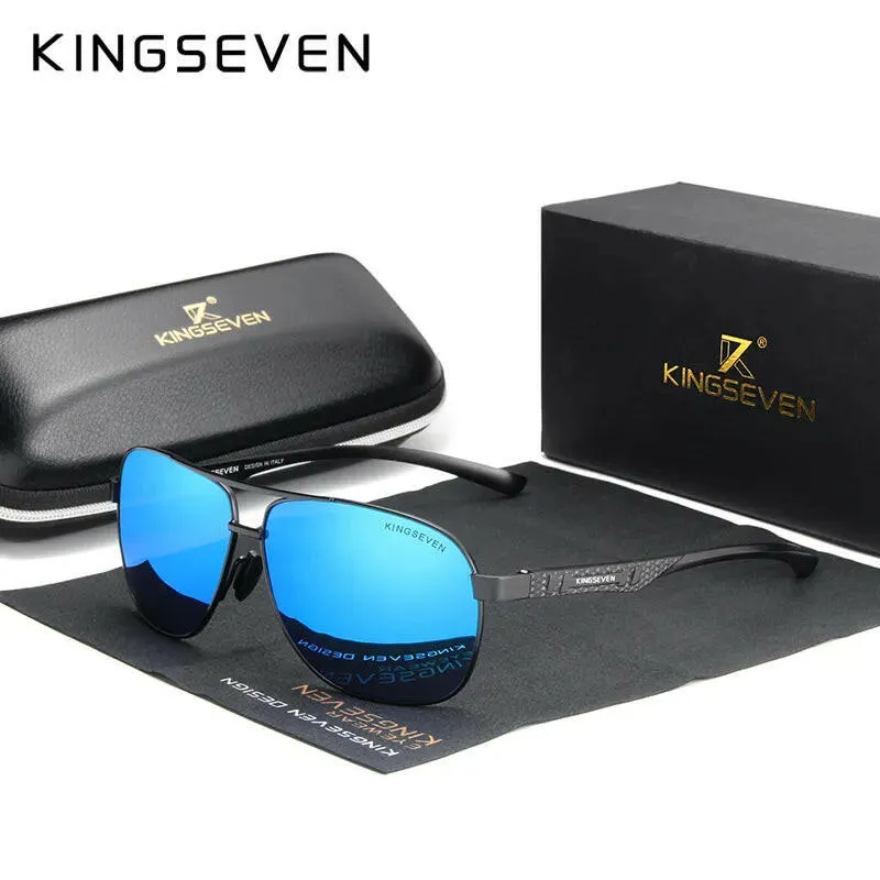 Men Aluminum Sunglasses Polarized UV400 Mirror Male Sun Glasses Women For Men Oculos de sol