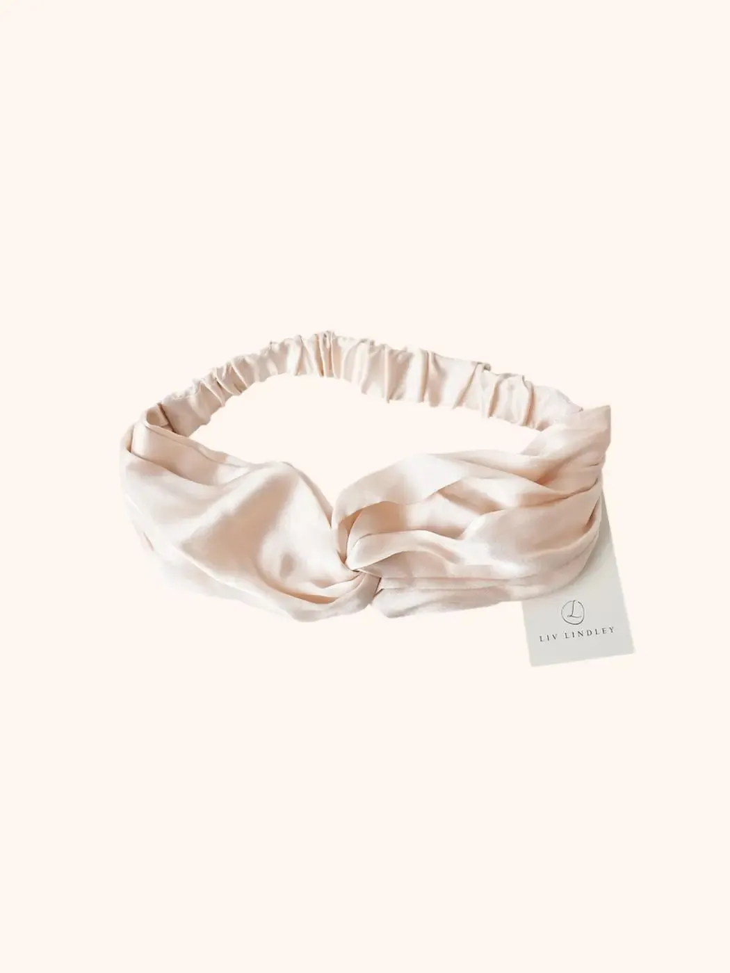 Mulberry Silk Beauty Band - Pearl White