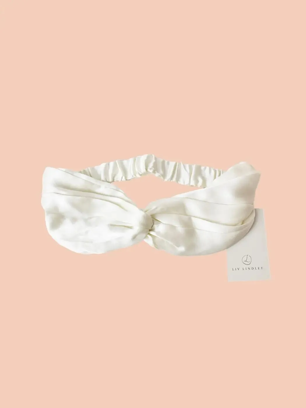 Mulberry Silk Beauty Band - Pearl White