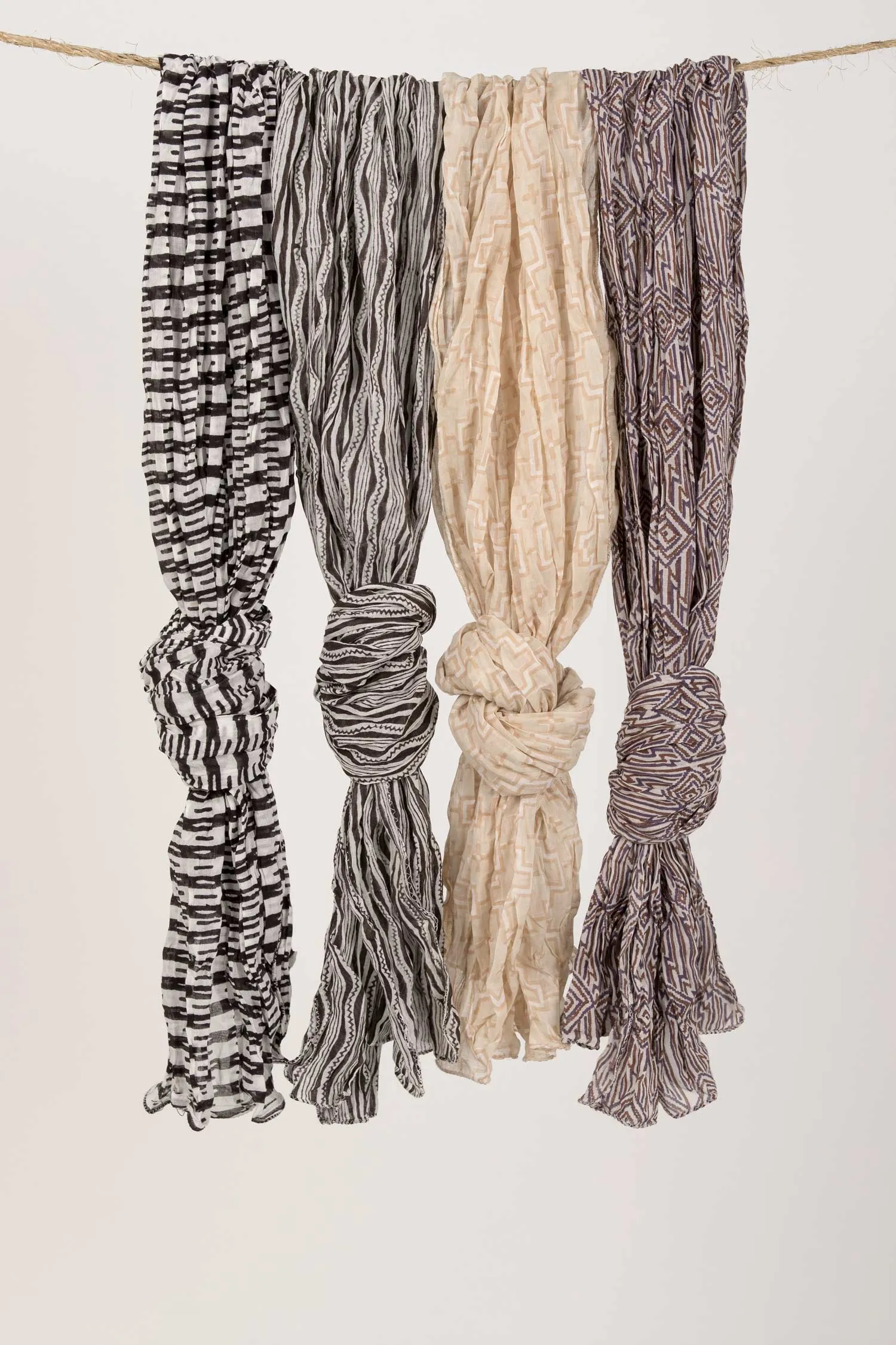 Native Block Print Scarf