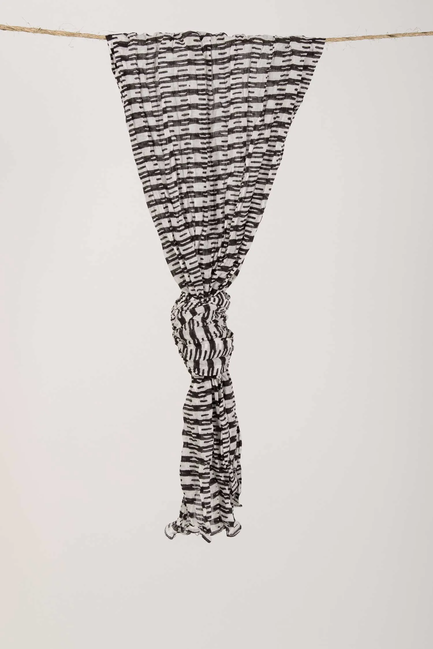 Native Block Print Scarf