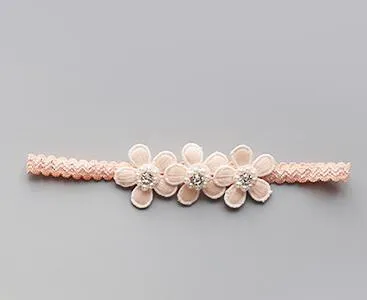 New Hair Accessories for Little Girls - Baby Flower and Crown Headbands Assorted Bow Pearl Lace Hair Band