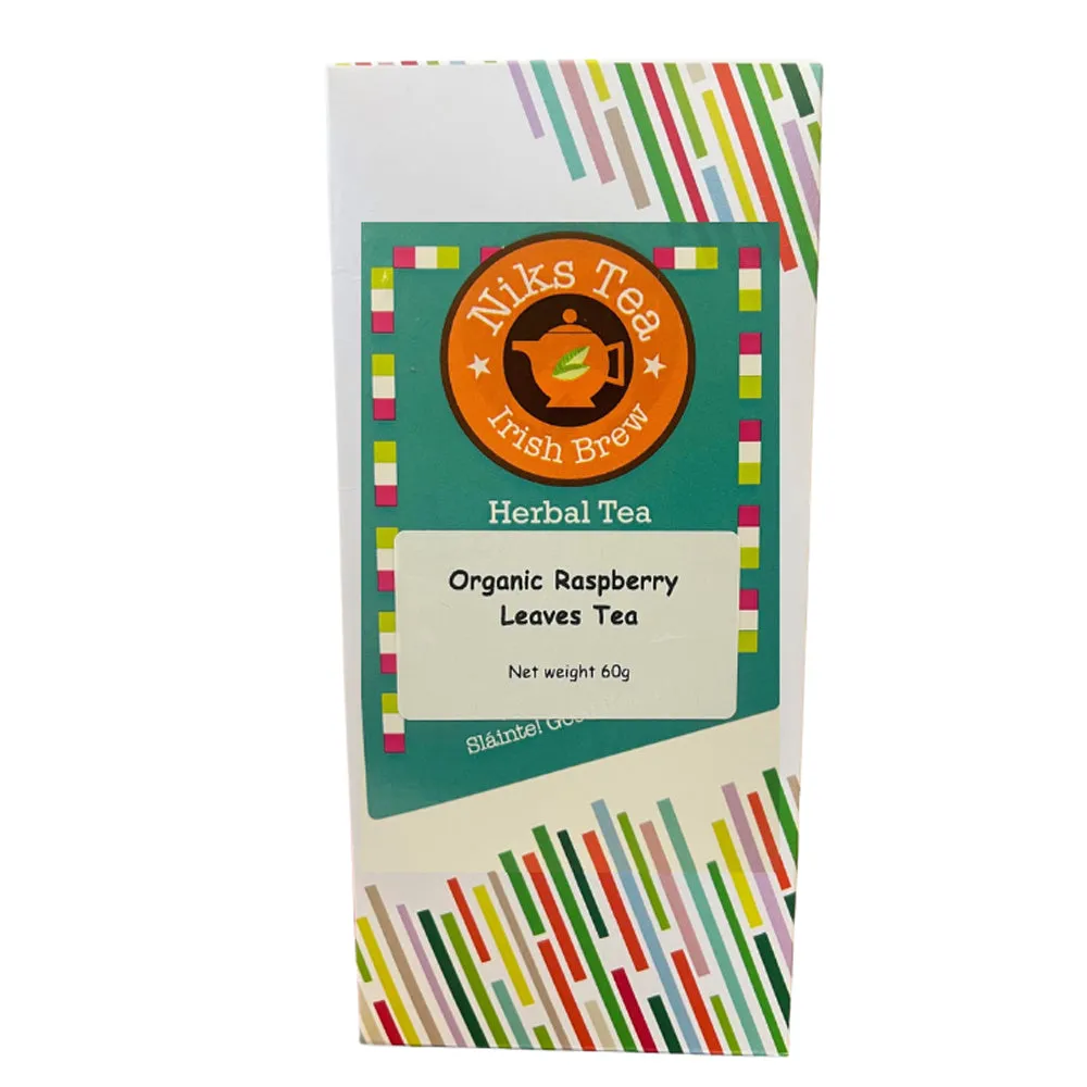 Nik's Tea Organic Loose Leaf Raspberry Leaf Tea