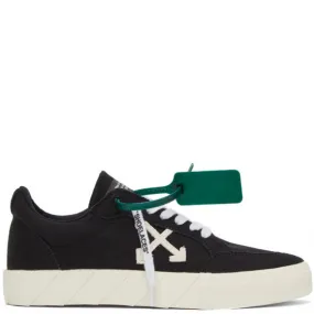 Off-White Black Vulcanised Trainers