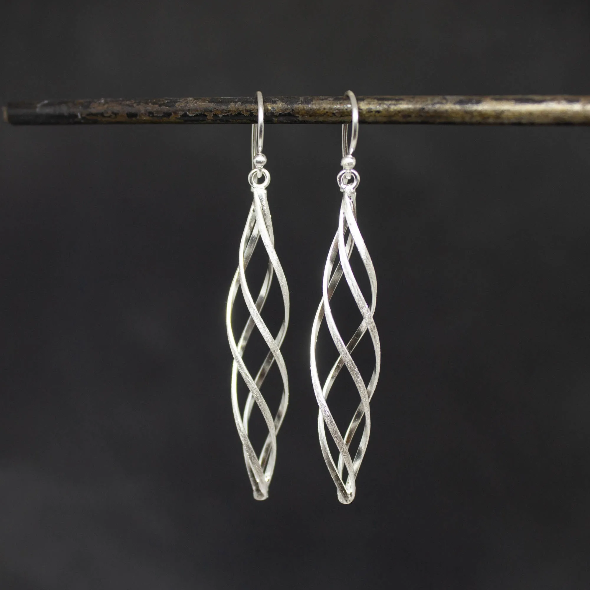 Open Twist Earrings