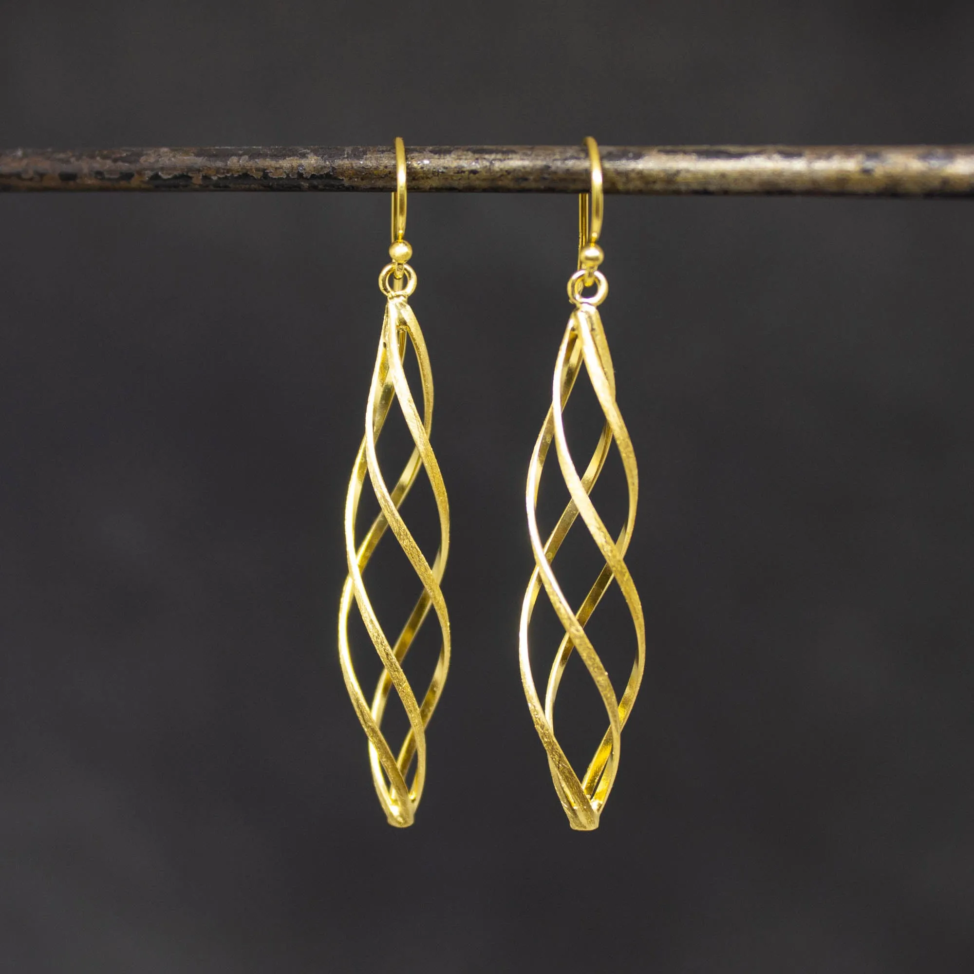 Open Twist Earrings