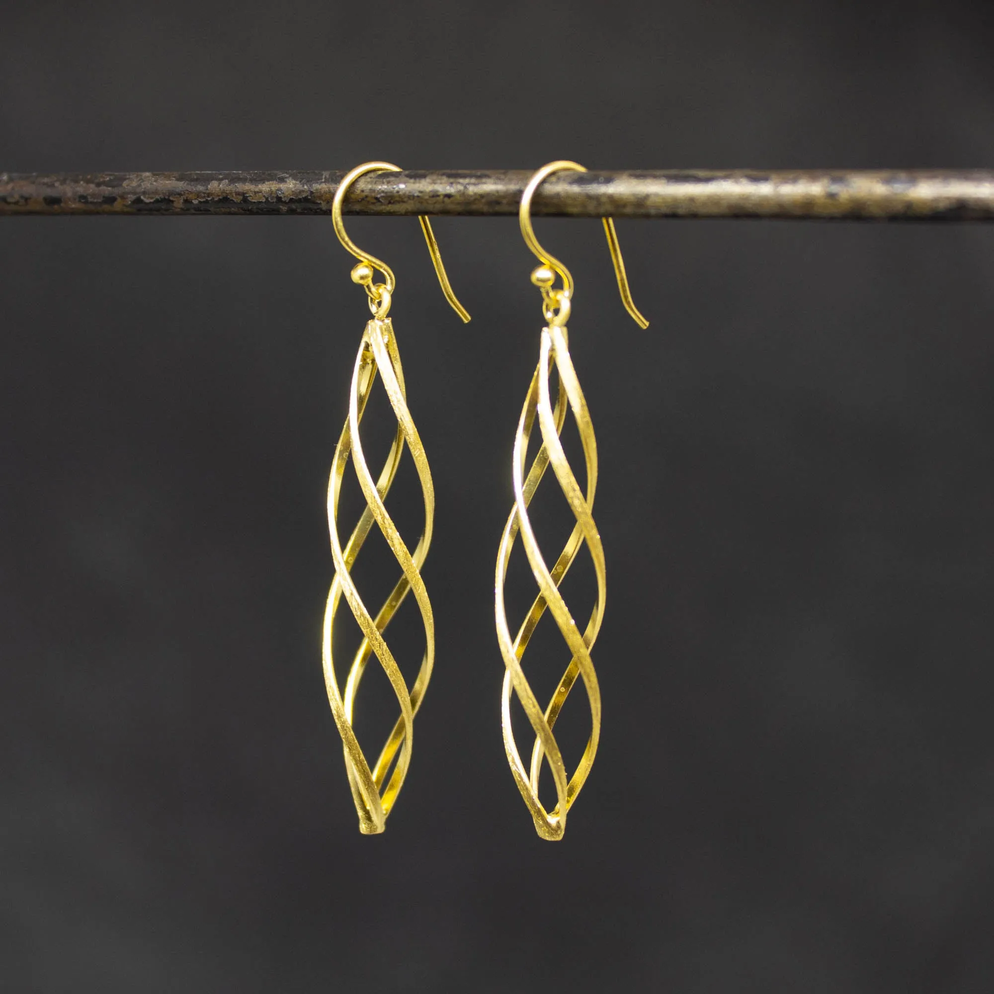 Open Twist Earrings