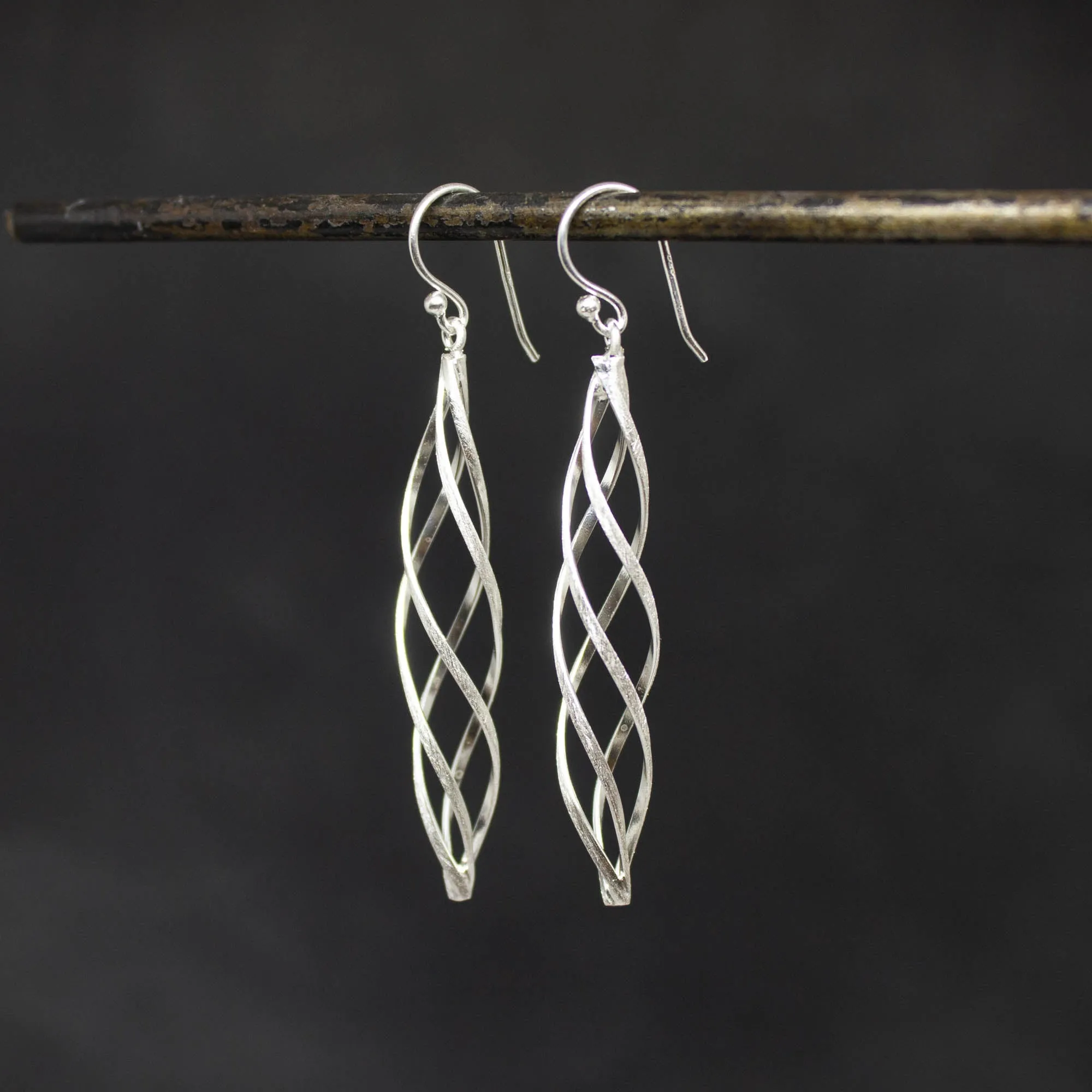 Open Twist Earrings