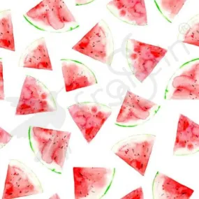 Organic Double Gauze - Watermelon