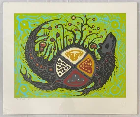 Otter Print; by Donald Chretien
