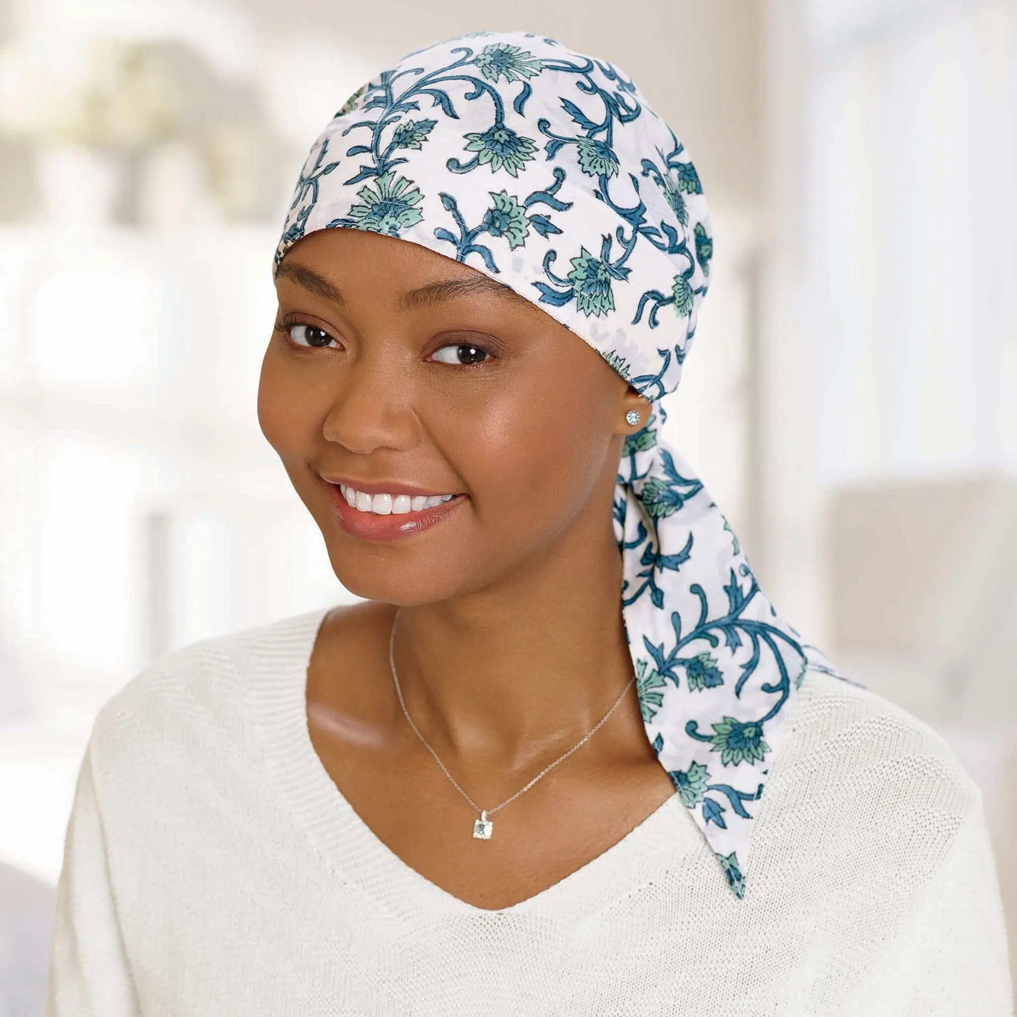 Padded Cotton Scarf