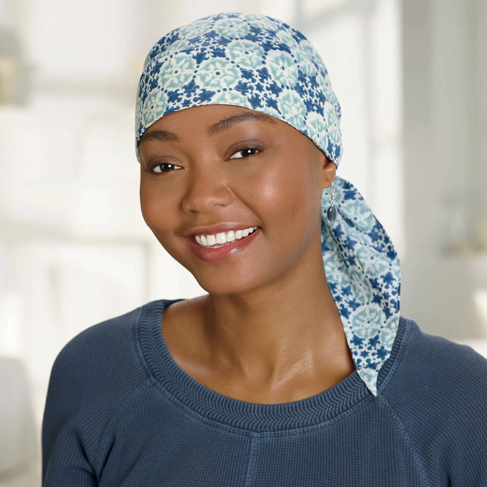Padded Cotton Scarf
