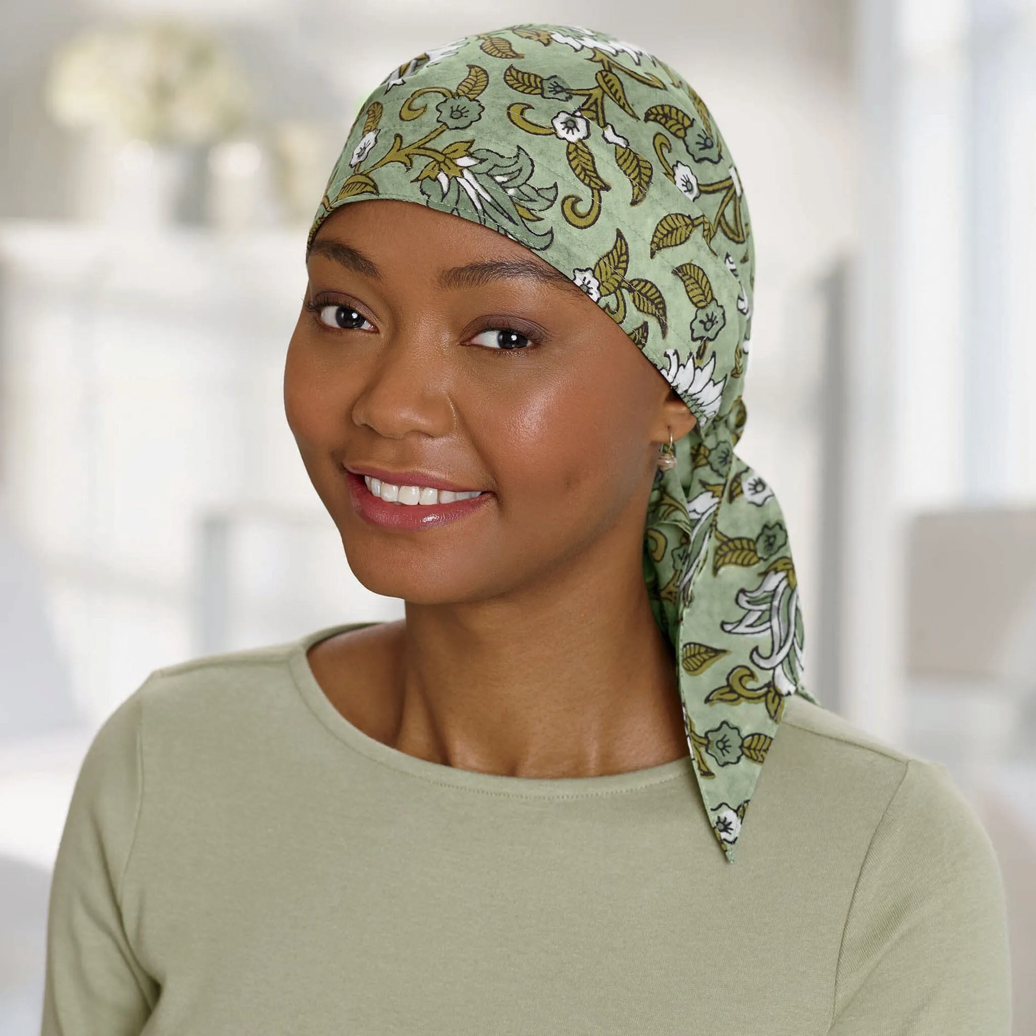 Padded Cotton Scarf