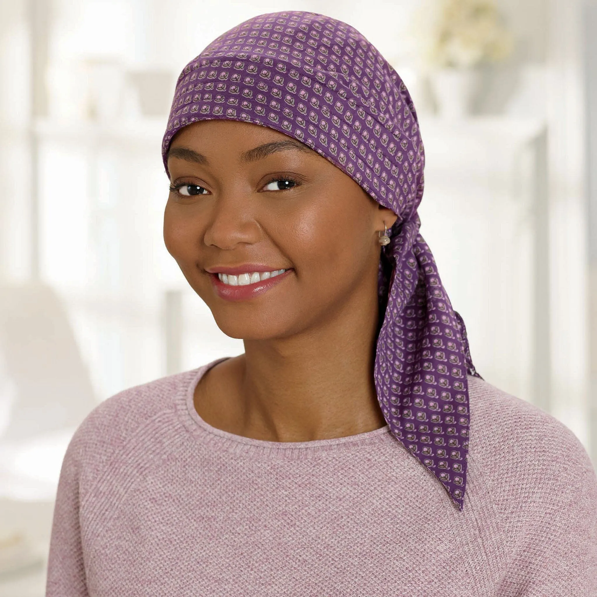 Padded Cotton Scarf
