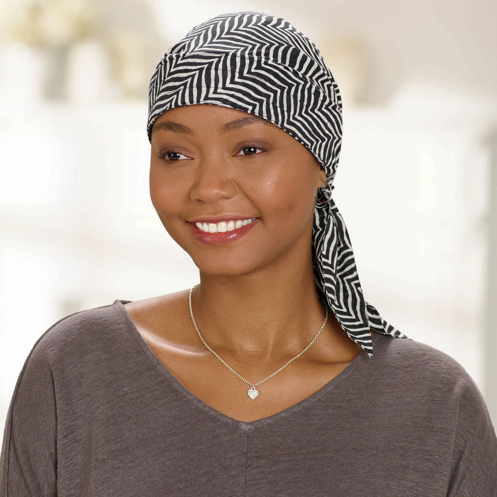 Padded Cotton Scarf