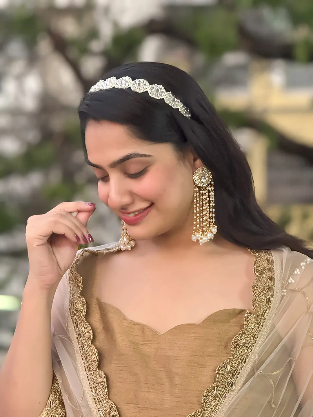 Parineeti Chopra Haldi Look Inspired Jwellery