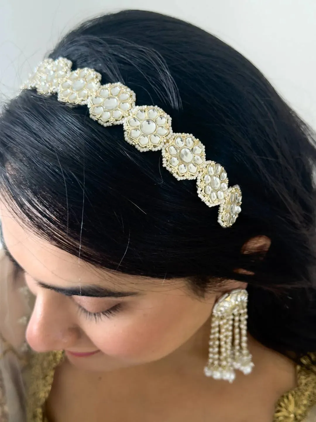 Parineeti Chopra Haldi Look Inspired Jwellery