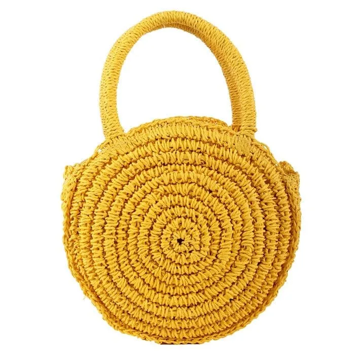 PPC6375 Mini Straw Handbag/Beach Bag